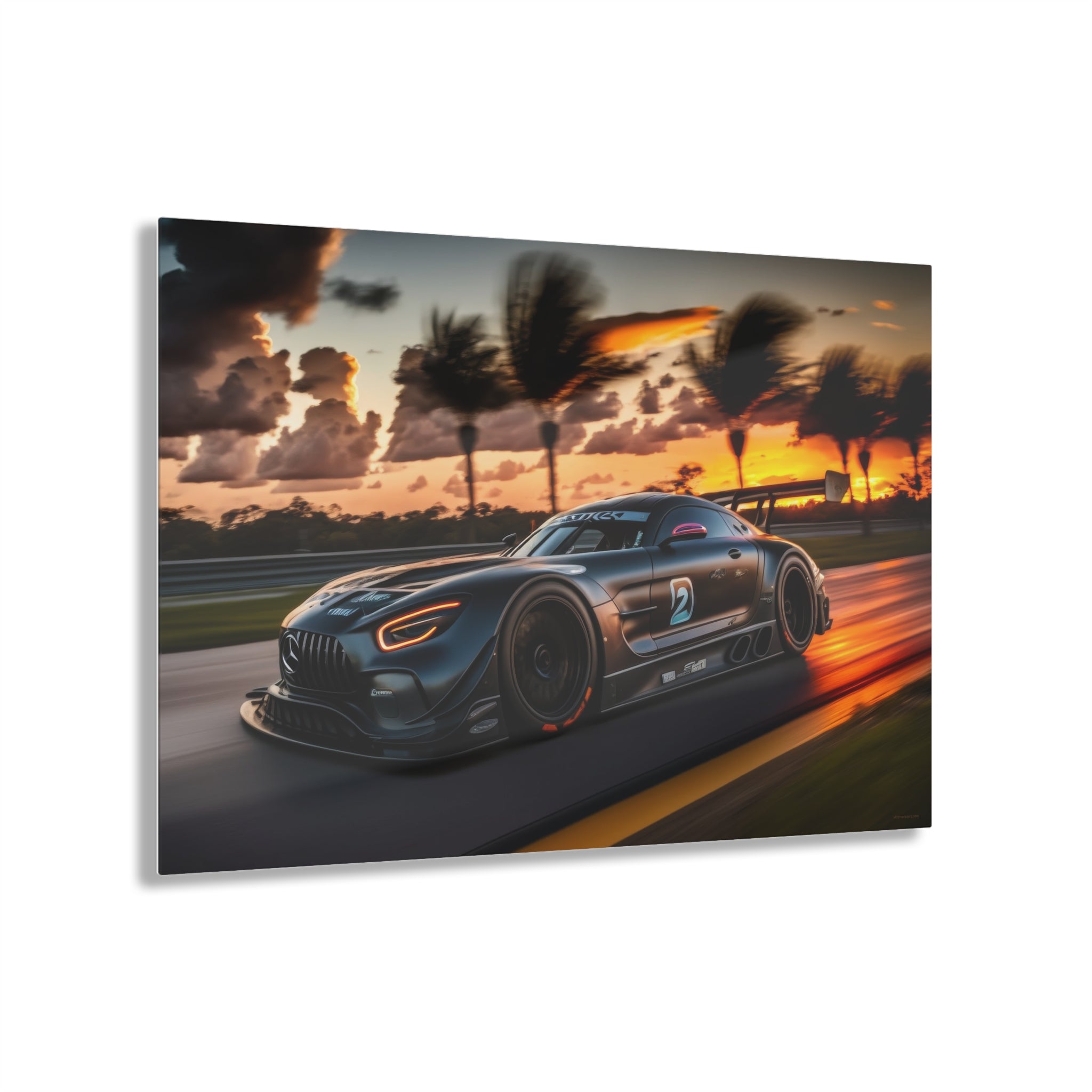 Mercedes AMT GT3 - Auto - Acrylic Print - DC0135